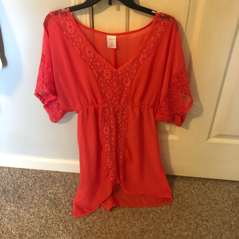 Pink Swim Cover Up
